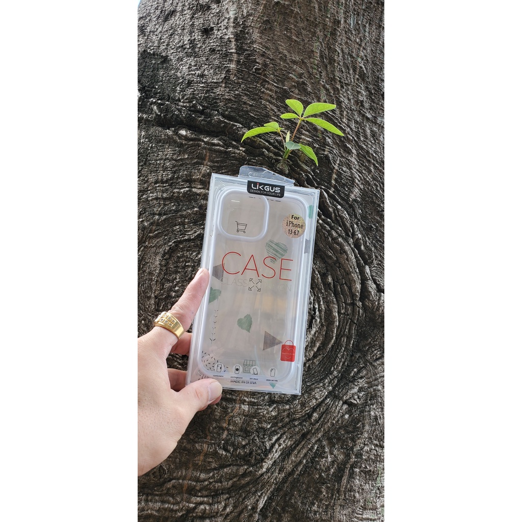Ốp likgus trong viền màu iPhone 13 Mini, 13, 13 Pro, 13 Pro Max chống sốc không ố màu ( Full box )