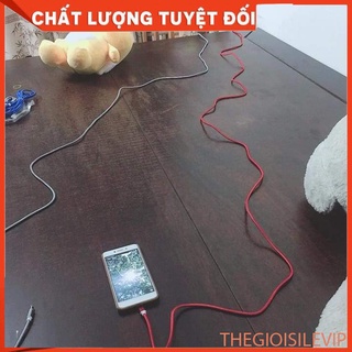 Cáp bọc dù sạc nhanh cao cấp Made in VietNam dành cho Samsung type B và type C