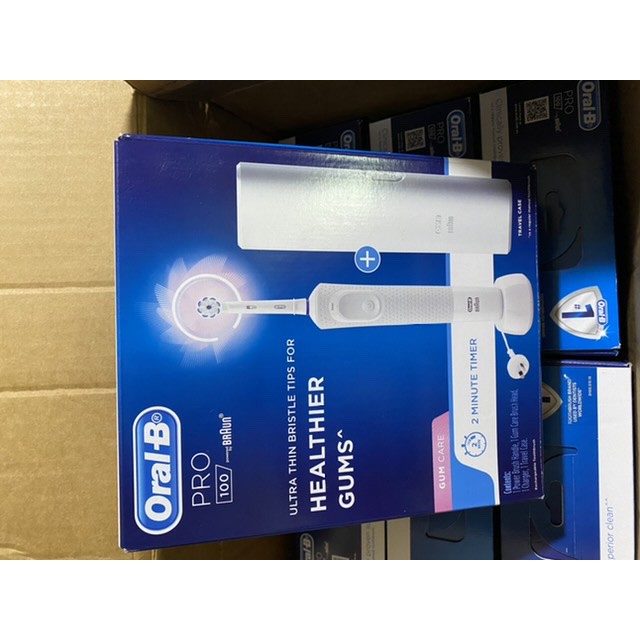 Bàn chải điện Oral-B Pro100 hàng Úc