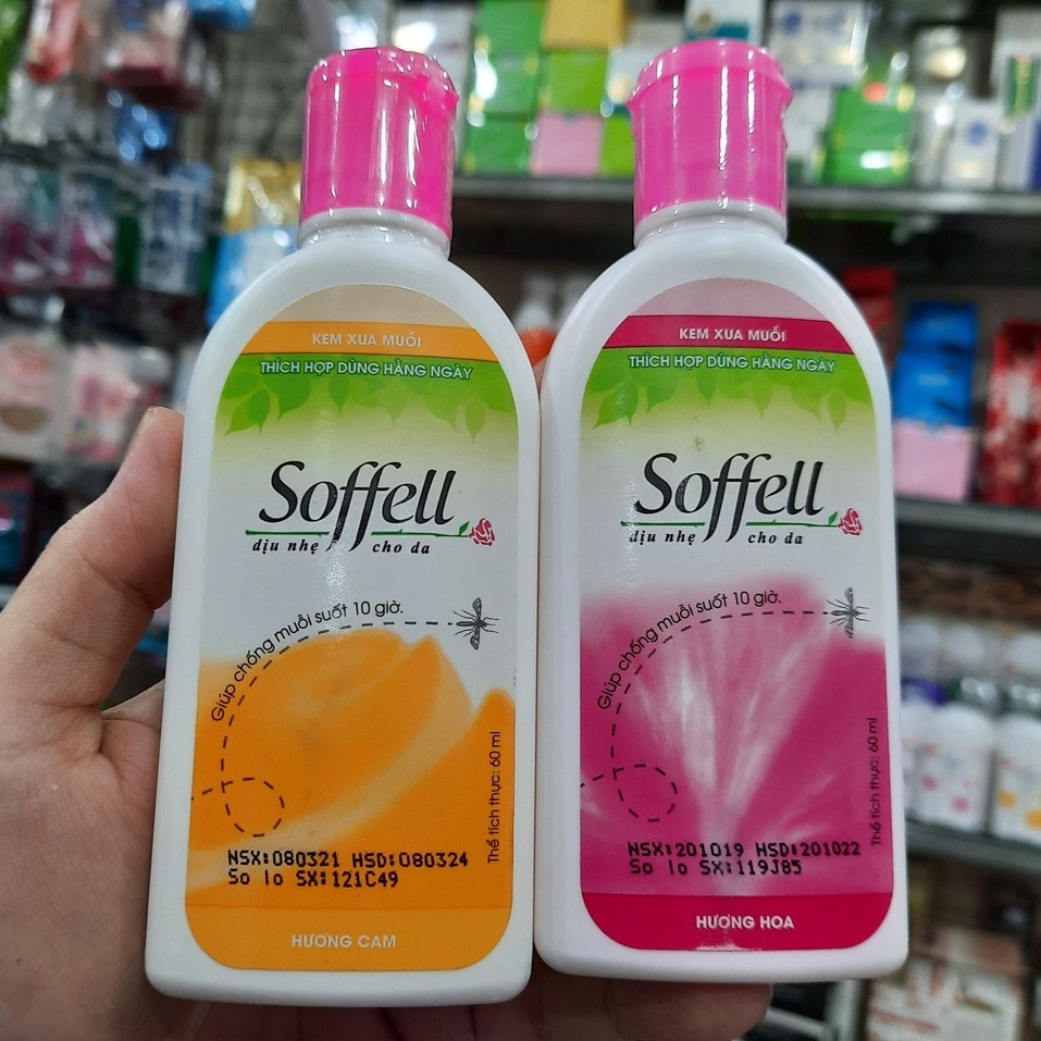 Kem chống muỗi Soffell Thái Lan 60ml