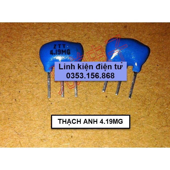 THẠCH ANH 3 CHÂN 4.19MHZ 4.19M