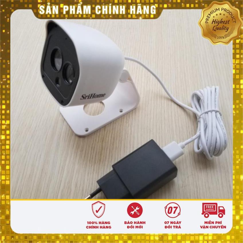 (giá khai trương) [Combo] Camera Ip WiFi SriHome SH029 NEW - 3Mpx Siêu Nét- Kèm Thẻ Nhớ 32Gb Chuyên Dụng