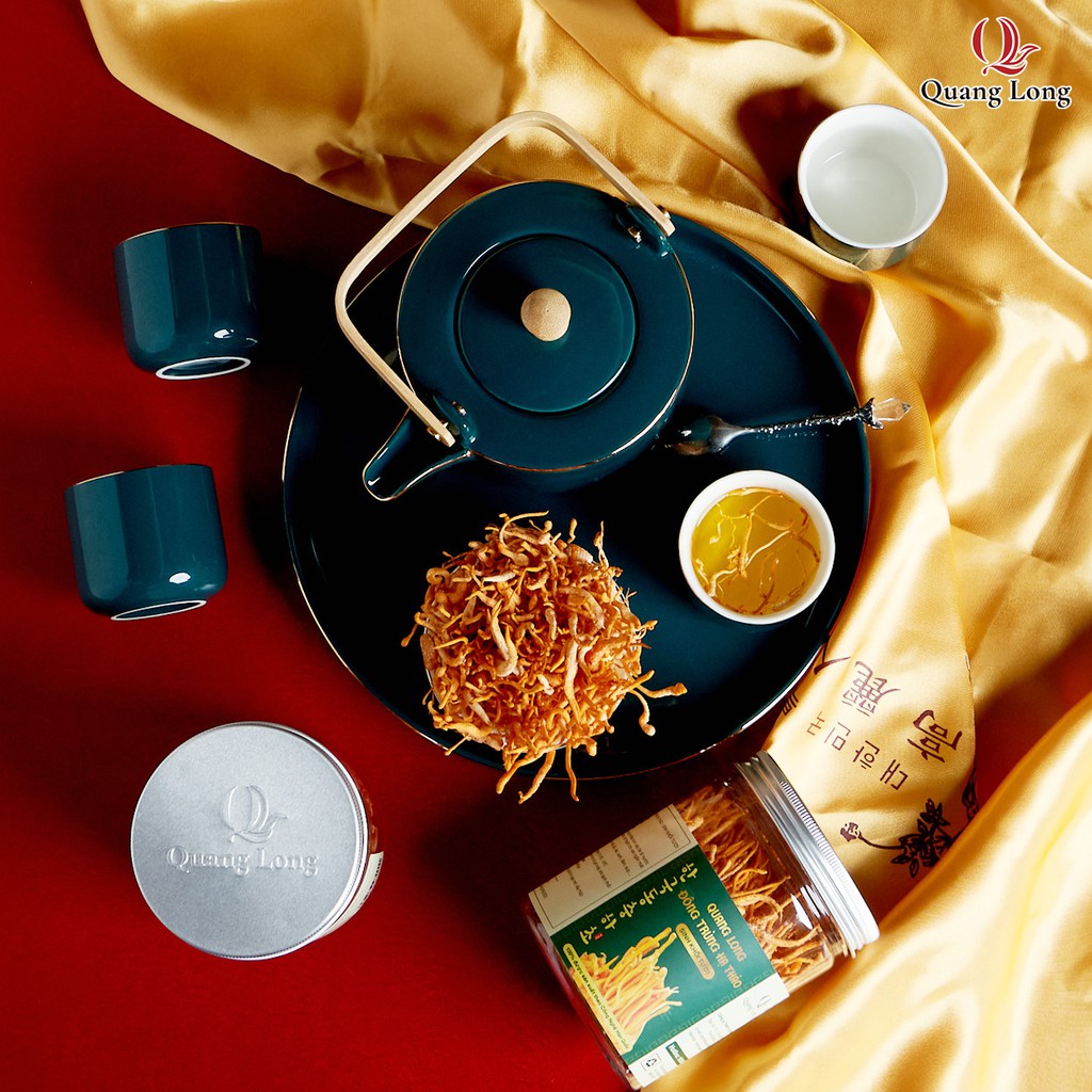 ĐÔNG TRÙNG HẠ THẢO QUANG LONG SINH KHỐI TƯƠI 130G | BigBuy360 - bigbuy360.vn