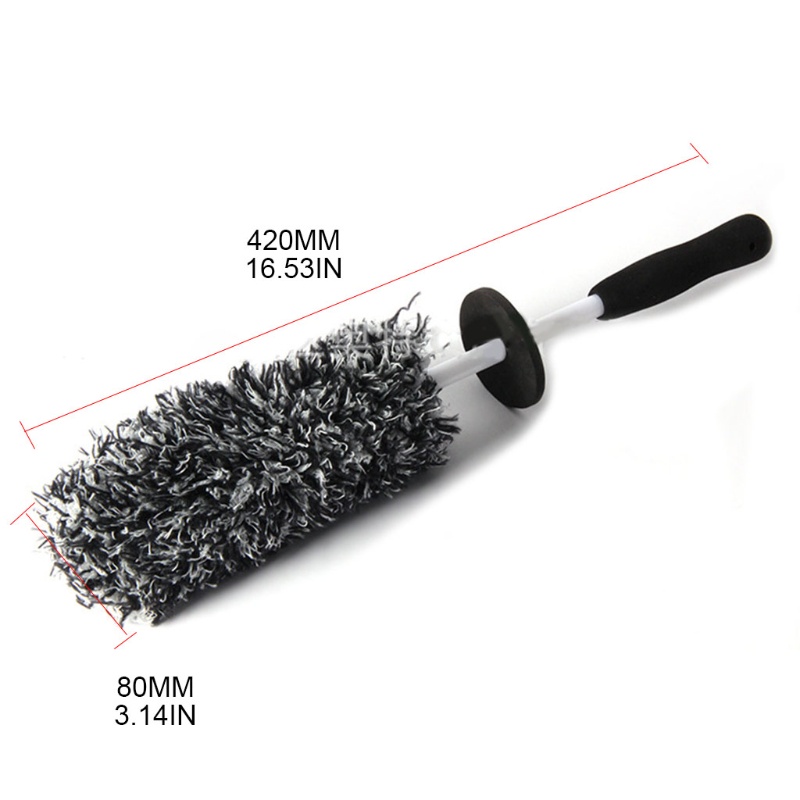 Cọ Vệ Sinh Bánh Xe Hơi Bằng Sợi Micro Tiện Dụng Chất Lượng Cao