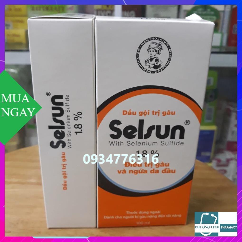 Dầu Gội Chống Gầu Selsun 1,8% chai 50ml - 100ml