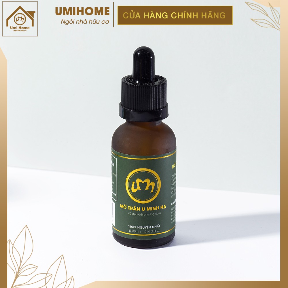 Combo triệt lông Toàn thân Body vĩnh viễn UMIHA ORGANIC bằng Mỡ trăn U Minh Hạ 30ml và Kem tẩy lông Umi 4C (100mlx2)