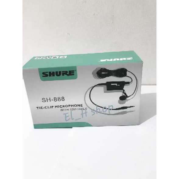 SHURE Dây cáp kẹp micro SH888 888 dài 10m