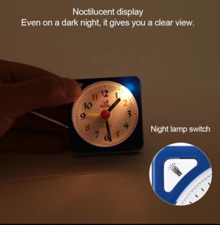 Đồng hồ báo thức có nắp mini