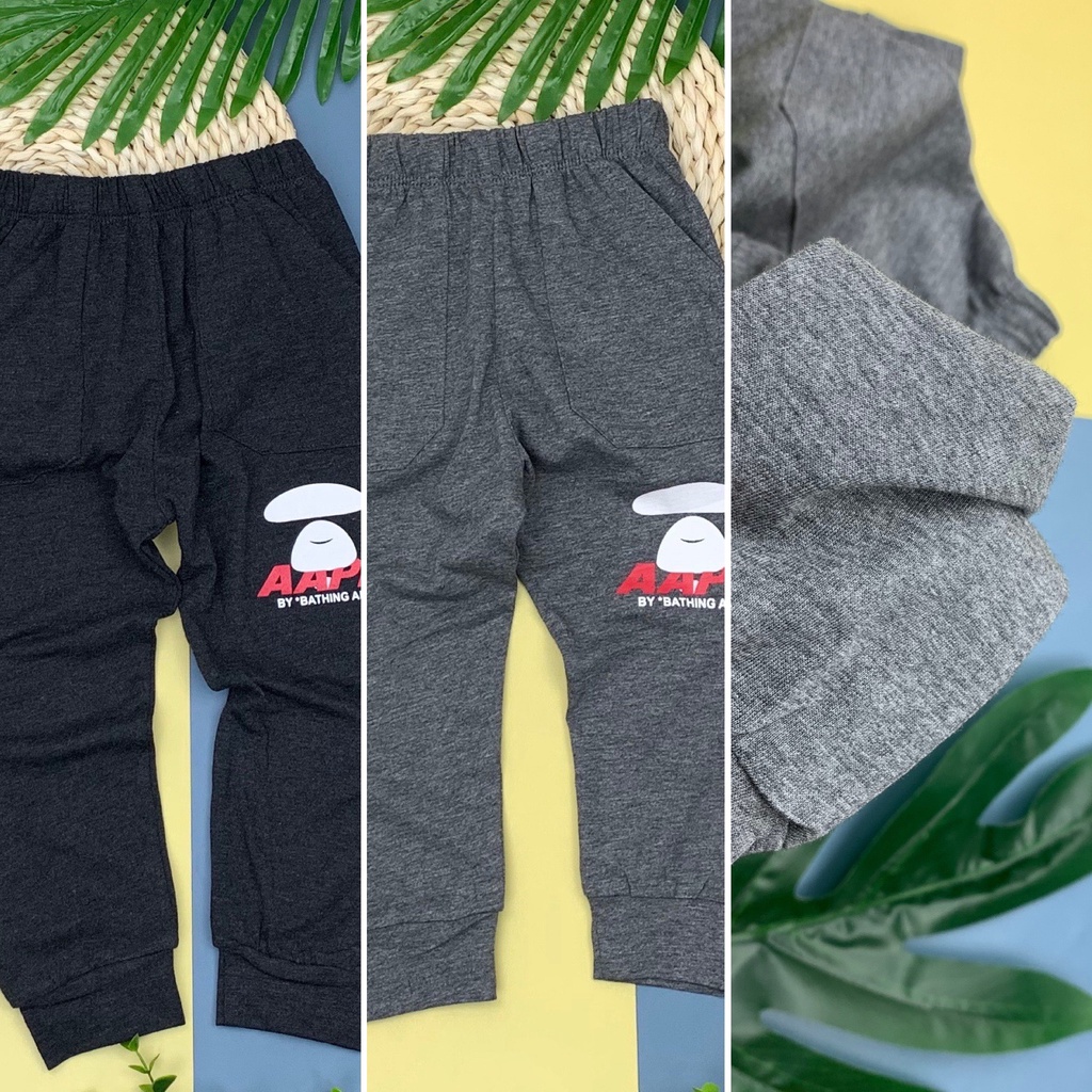 Quần bé trai cotton AAPE size 1-8 tuổi