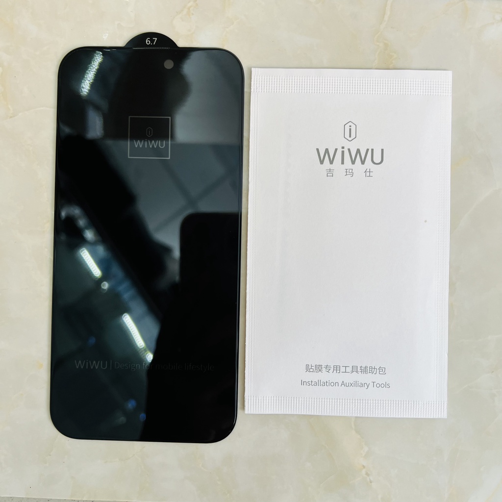 Cường lực chống nhìn trộm WiWu iPhone 14 Pro Max chính hãng