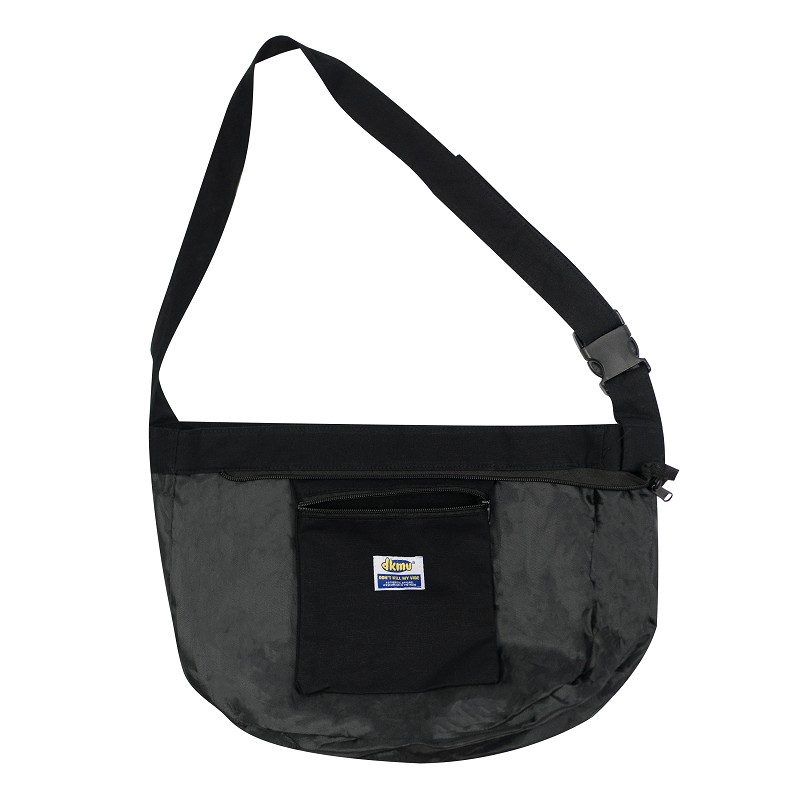 Túi đeo chéo Logo Don't Kill My Vibe Black Logo Canvas Bag