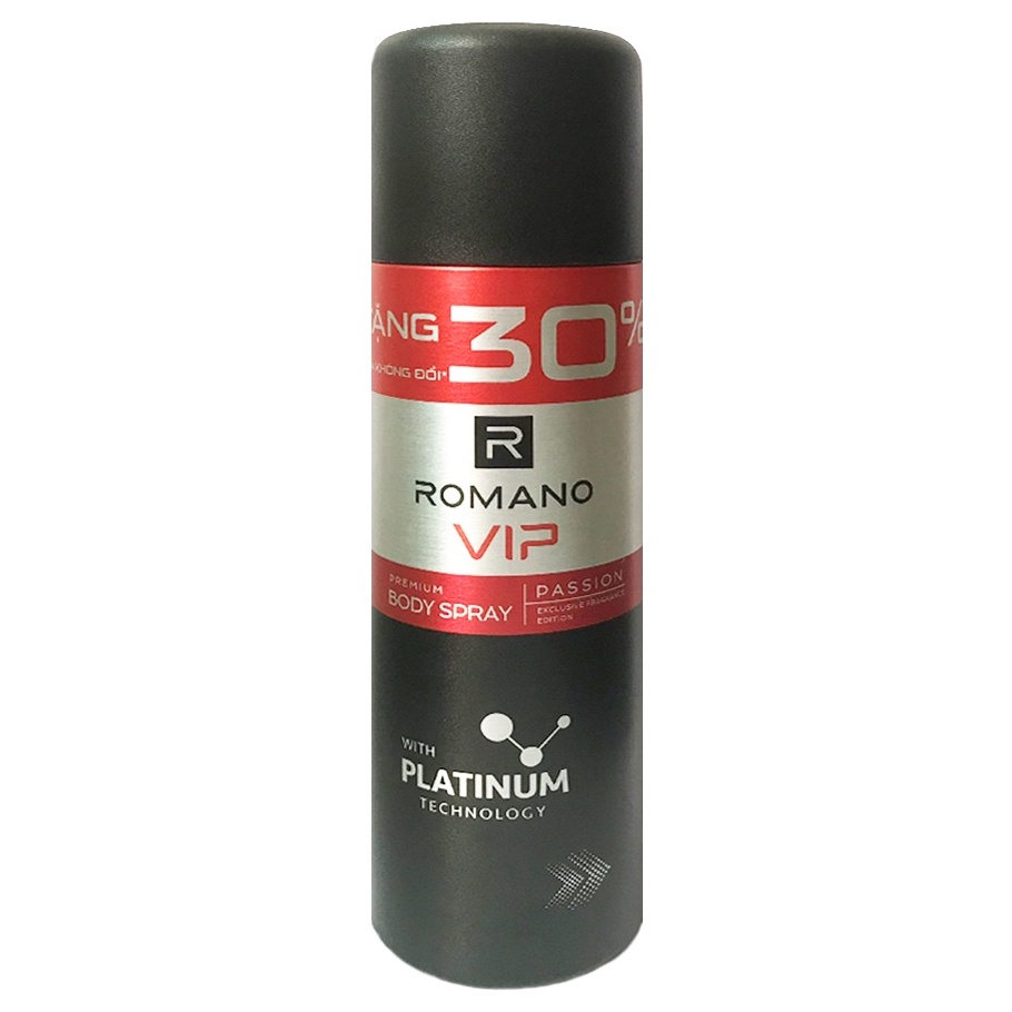 Xịt Khử Mùi Toàn Thân Cho Nam Romano VIP 150ml