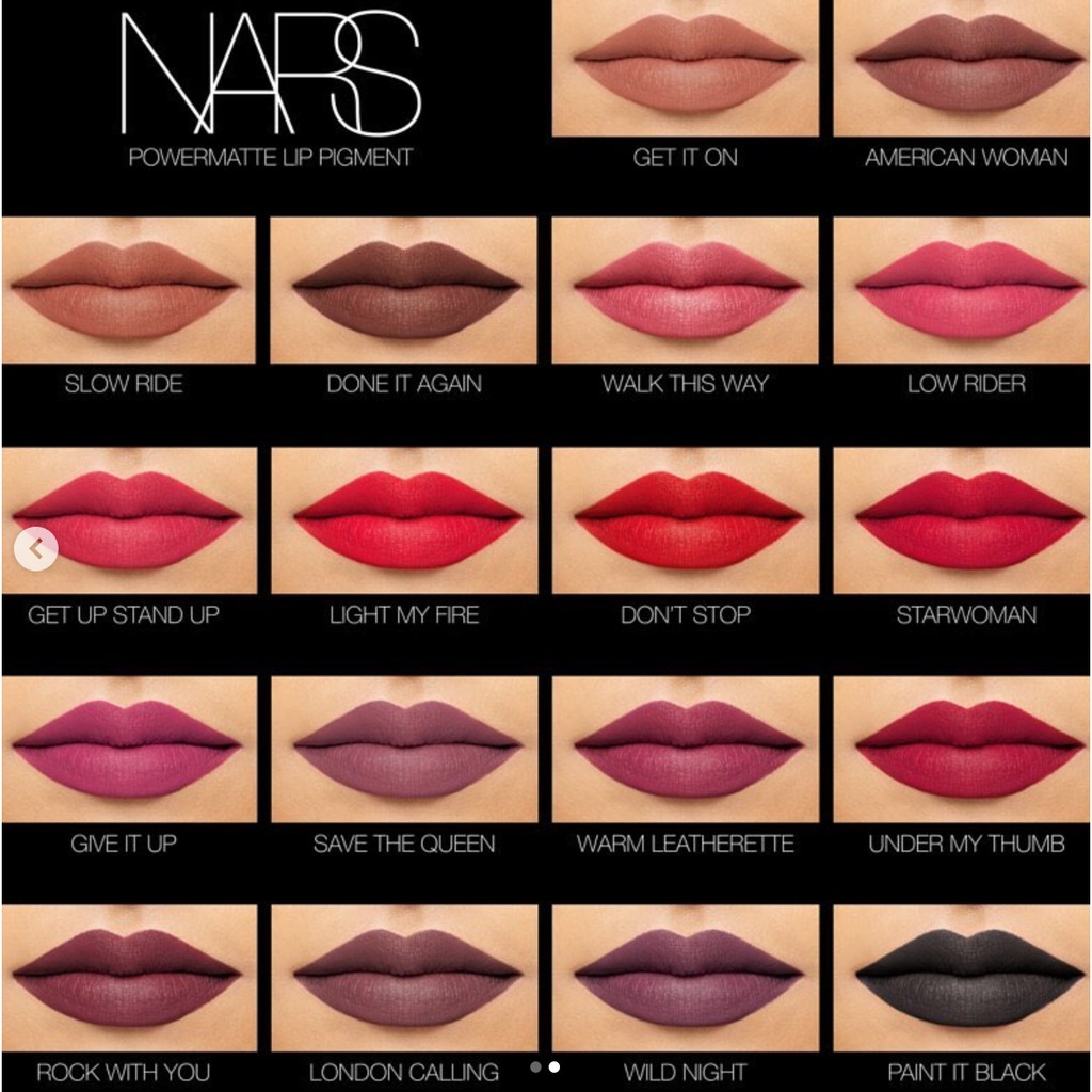 Son Lì Nars Powermatte Lip Pigment