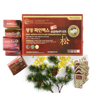 Tinh dầu thông Kwangdong nội địa hàn quốc 120 viên