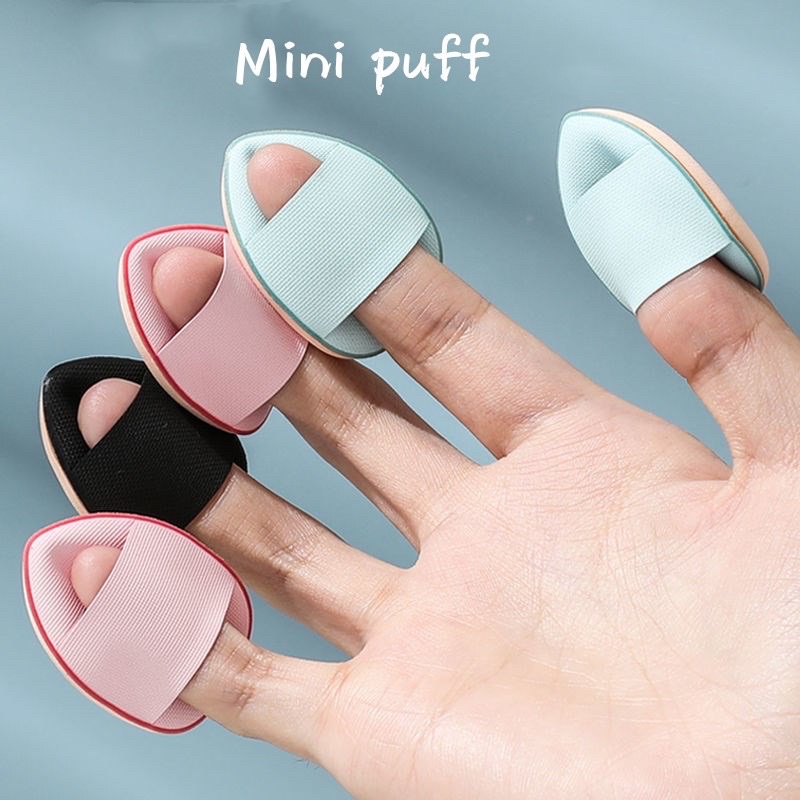 Bông mút trang điểm mini ngón tay tiện lợi