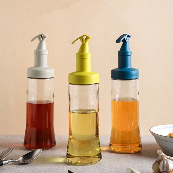 Bình đựng dầu ăn / giấm có vòi rót tự động tiện dụng