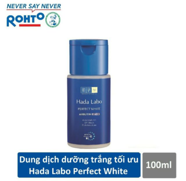 [Mã 153FMCGSALE1 giảm 10% đơn 250K] Bộ sản phẩm dưỡng trắng da tối ưu Hada Labo Perfect White