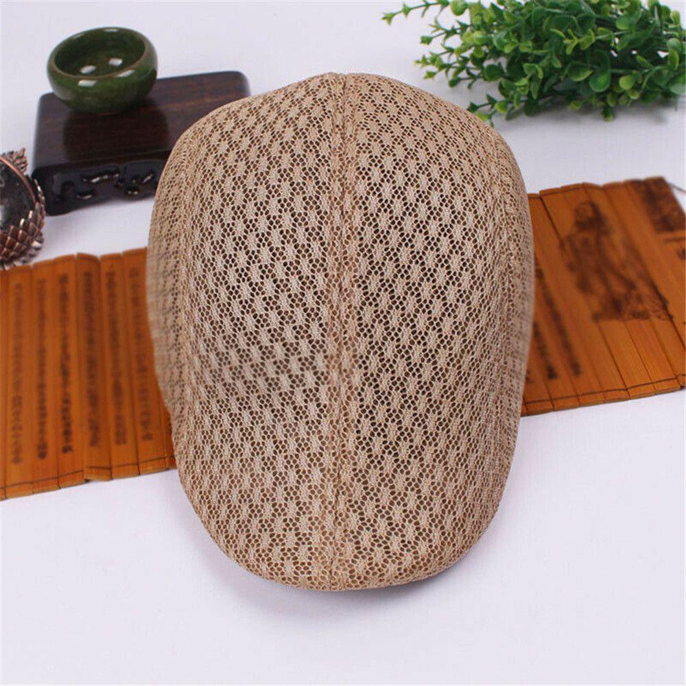 Mũ Beret Phối Lưới Chống Nắng Thời Trang Mùa Hè Cho Nam Giới