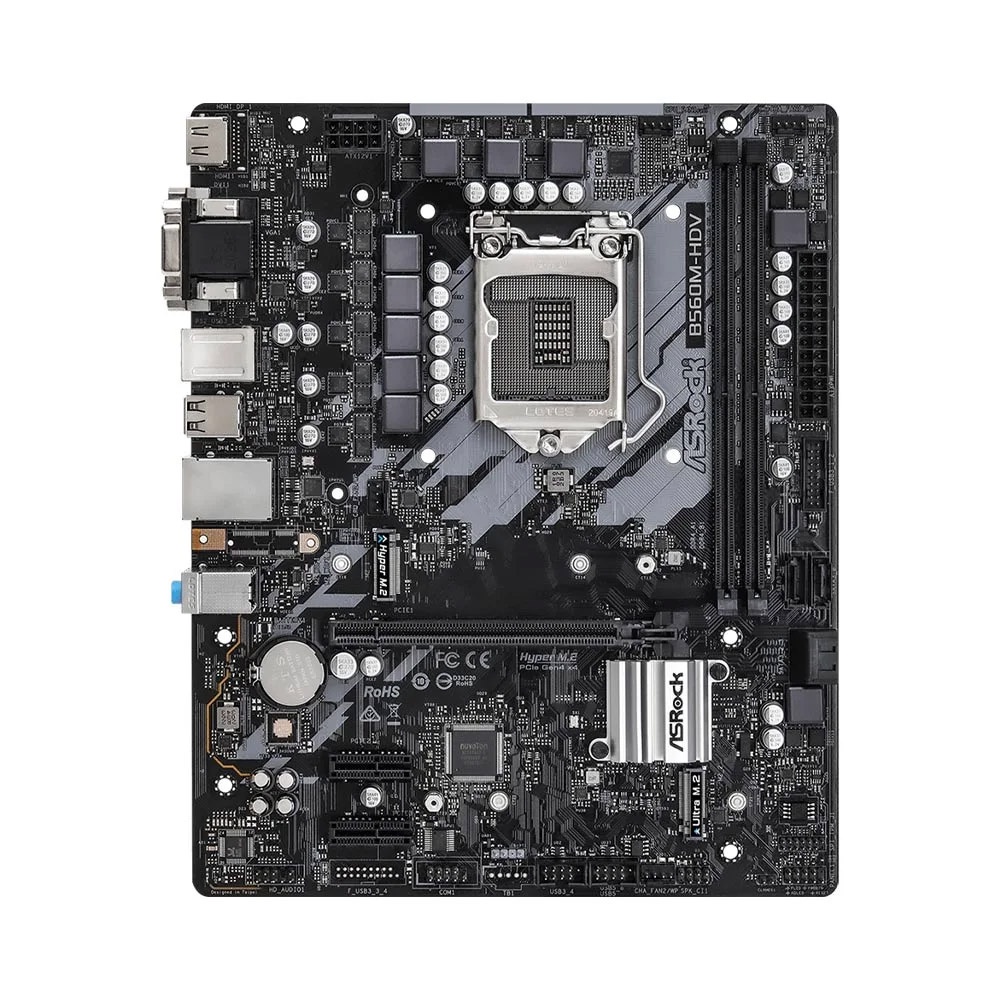 Bo mạch chính/ Mainboard Asrock B560M-HDV - Bảo hành 36 tháng