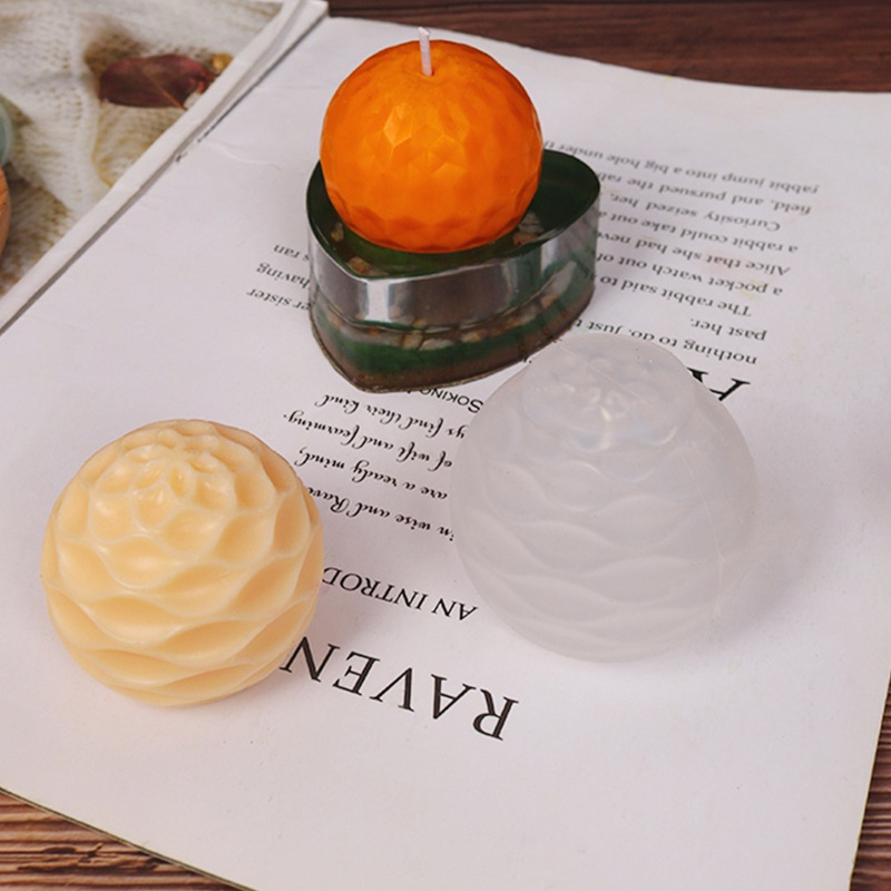 Khuôn Silicone Làm Quả Cầu Bằng Epoxy Resin Trang Trí Nhà Ở
