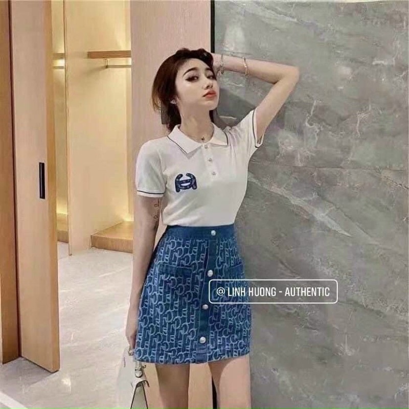 Chân Váy Bò Jean Màu Xanh Hót 2021 | BigBuy360 - bigbuy360.vn