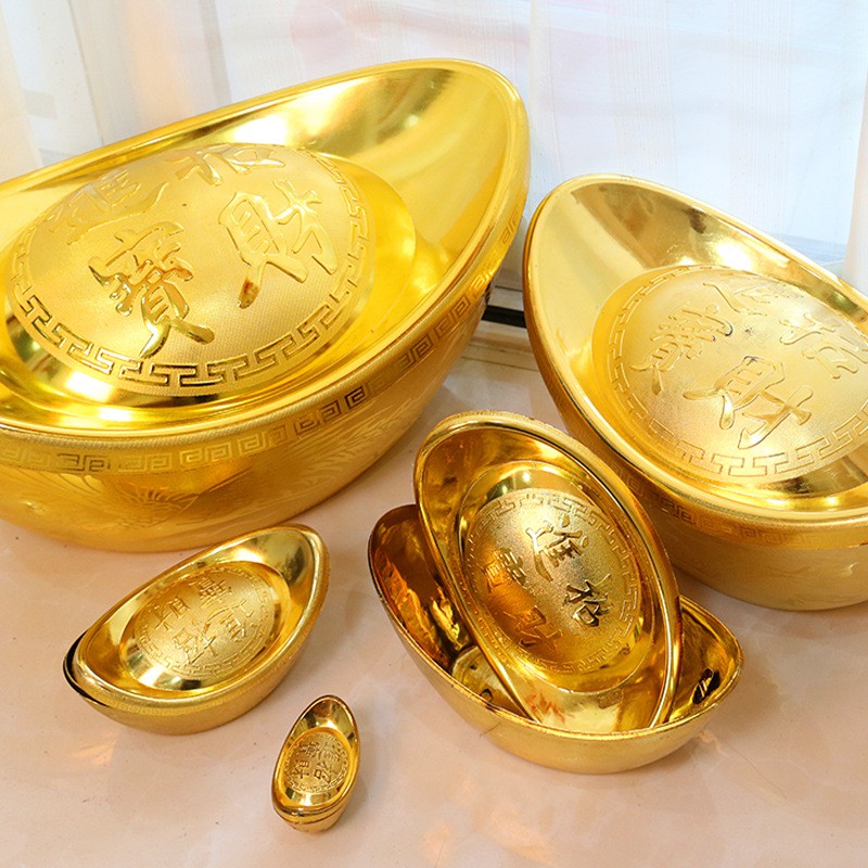 Tiền vàng châu báu mô hình trang trí