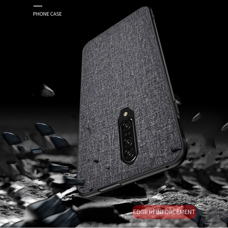 Ốp lưng kiểu vải cho OnePlus 7 Pro 7t Pro 6T 6