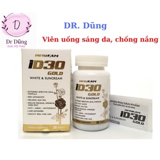 [CHÍNH HÃNG] Viên Uống Trắng Da Chống Nắng ID30 Gold – PETYFAN ID30 GOLD WHITE SUNCREAM