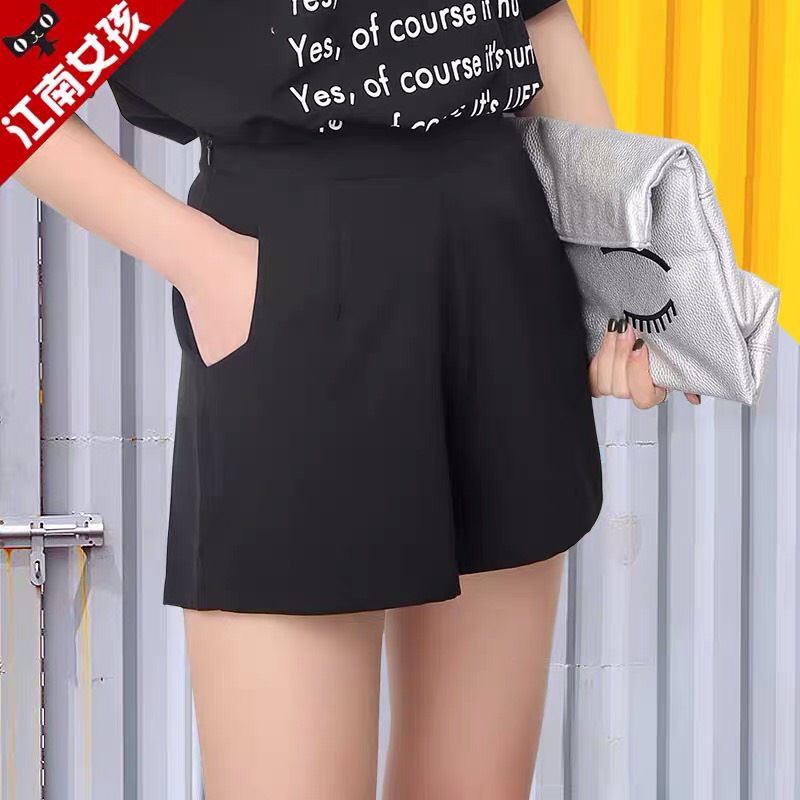Quần short nữ chất tuyết mưa Hàn co dãn Cao cấp dày dặn Quần sooc đùi nữ có túi ôm mông ALALA