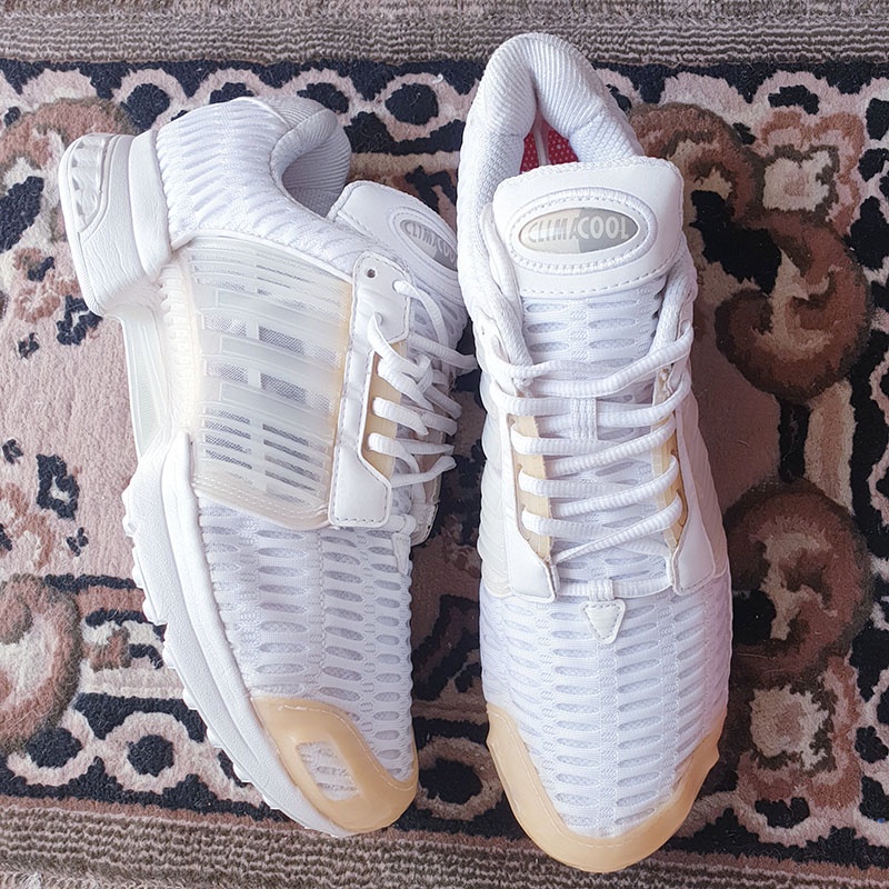 [ Chính Hãng] Giày Adidas ClimaCool 1 Triple White, size 42.5 real 2hand