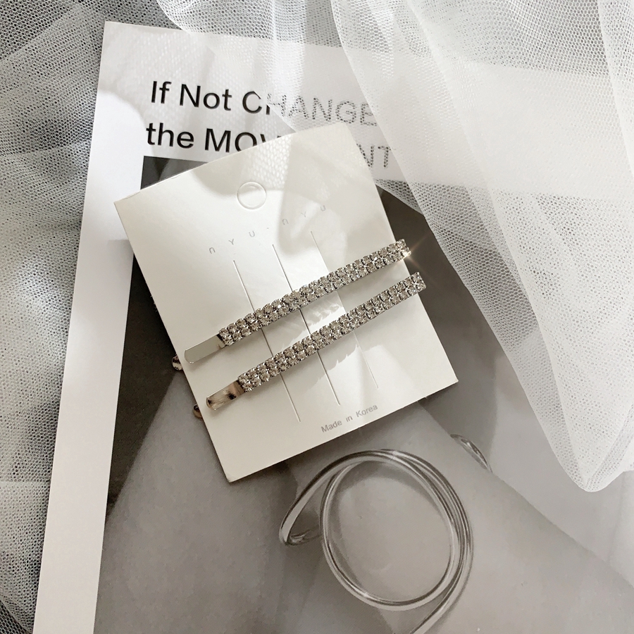 Kẹp Tóc Đính Đá Và Ngọc Trai Hình Hoa Tuyết Xinh Xắn Cho Nữ