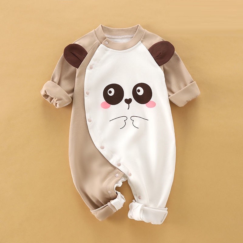 Bodysuit Body dài tay Cotton cho bé trai bé gái 0-13 tháng tuổi Hàng xuất khẩu SLT08