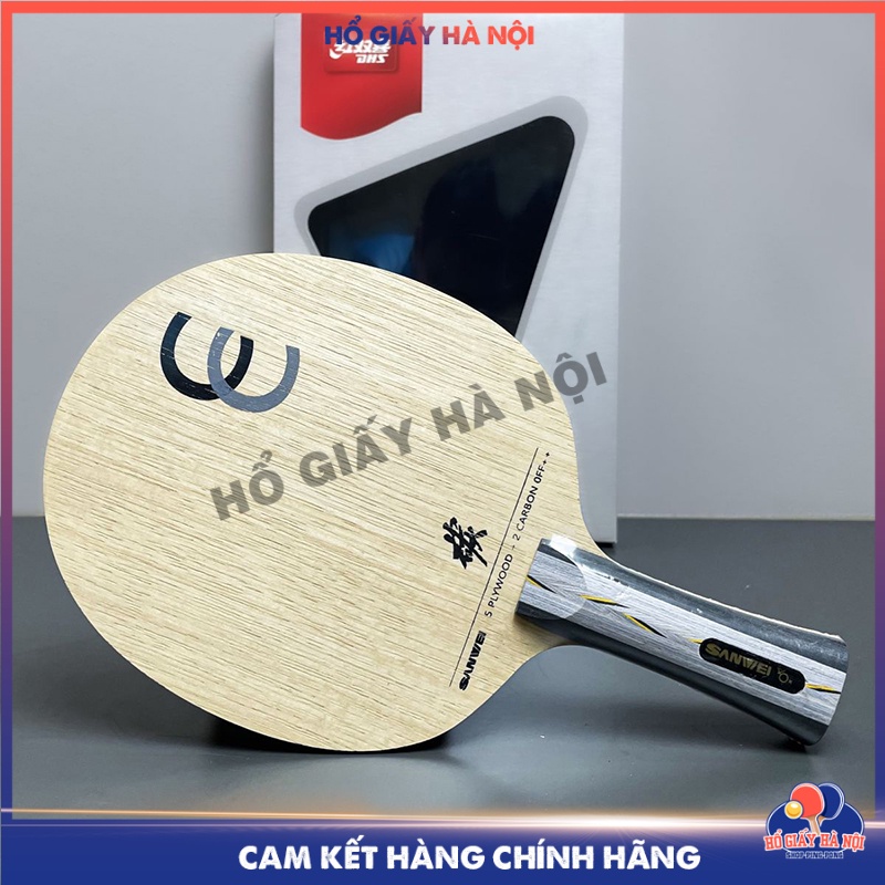 Cốt Vợt Sanwei CC 5 Gỗ 2 cCacbon tốc độ off ++ 40+