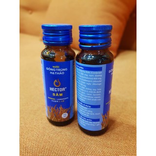 Đông trùng hạ thảo Hector Sâm( hộp 10 chai ×50ml)