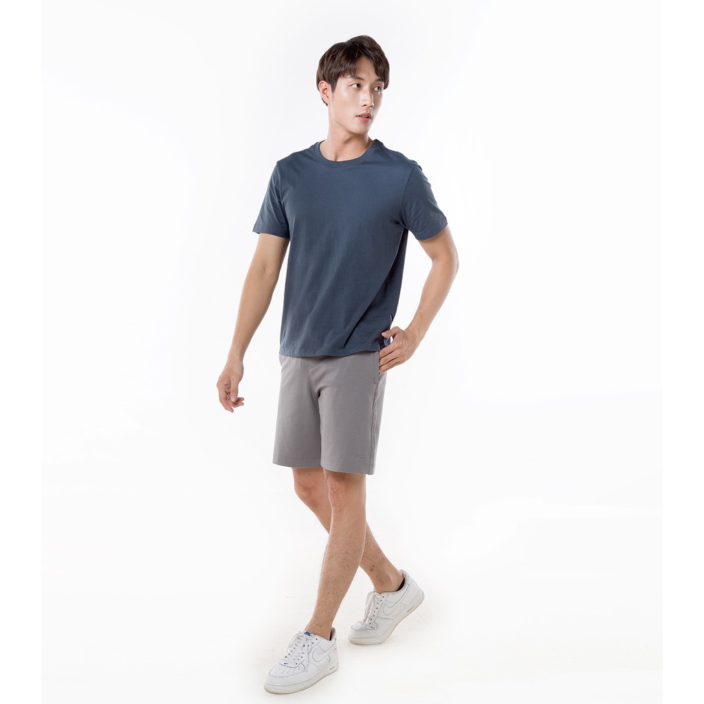 Áo thun nam 100% Cotton Coolmate Basics màu XANH BIỂN thương hiệu Coolmate | BigBuy360 - bigbuy360.vn