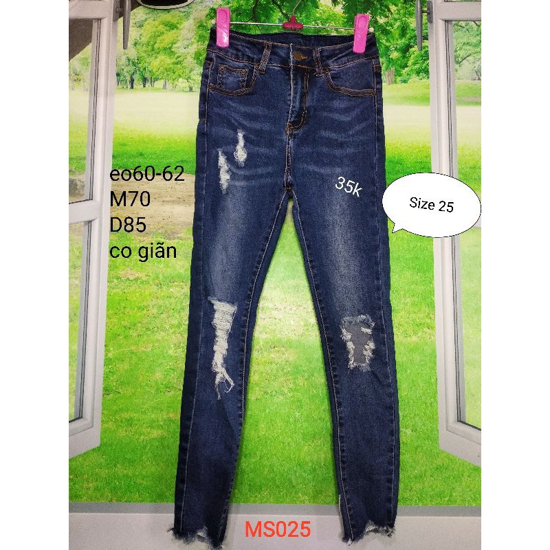 Quần jeans 2hand korea đg