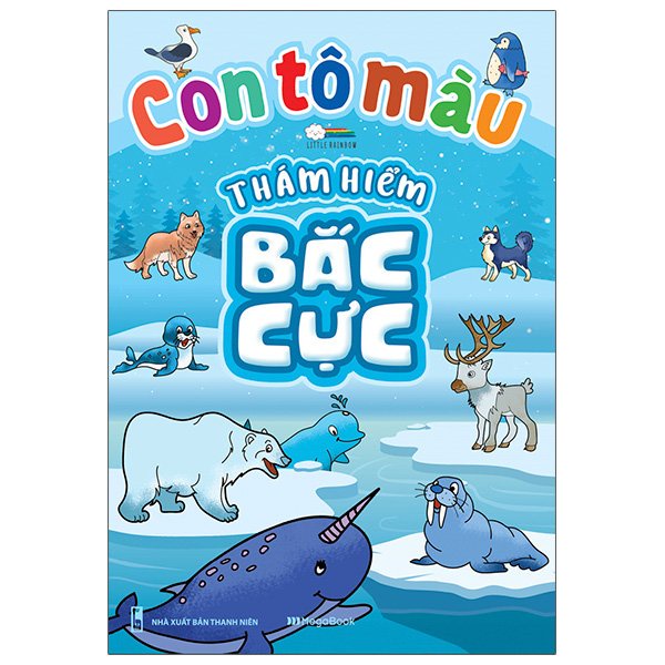 Sách - Con Tô Màu - Thám Hiểm Bắc Cực - 8936110989183