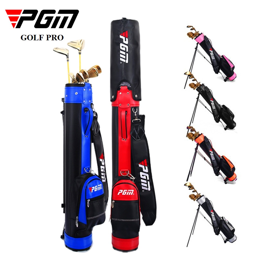 Túi đựng gậy golf size nhỏ PGM mini có chân chống đựng 5 - 8 gậy da cao su chất lượng cao cứng cáp TM045