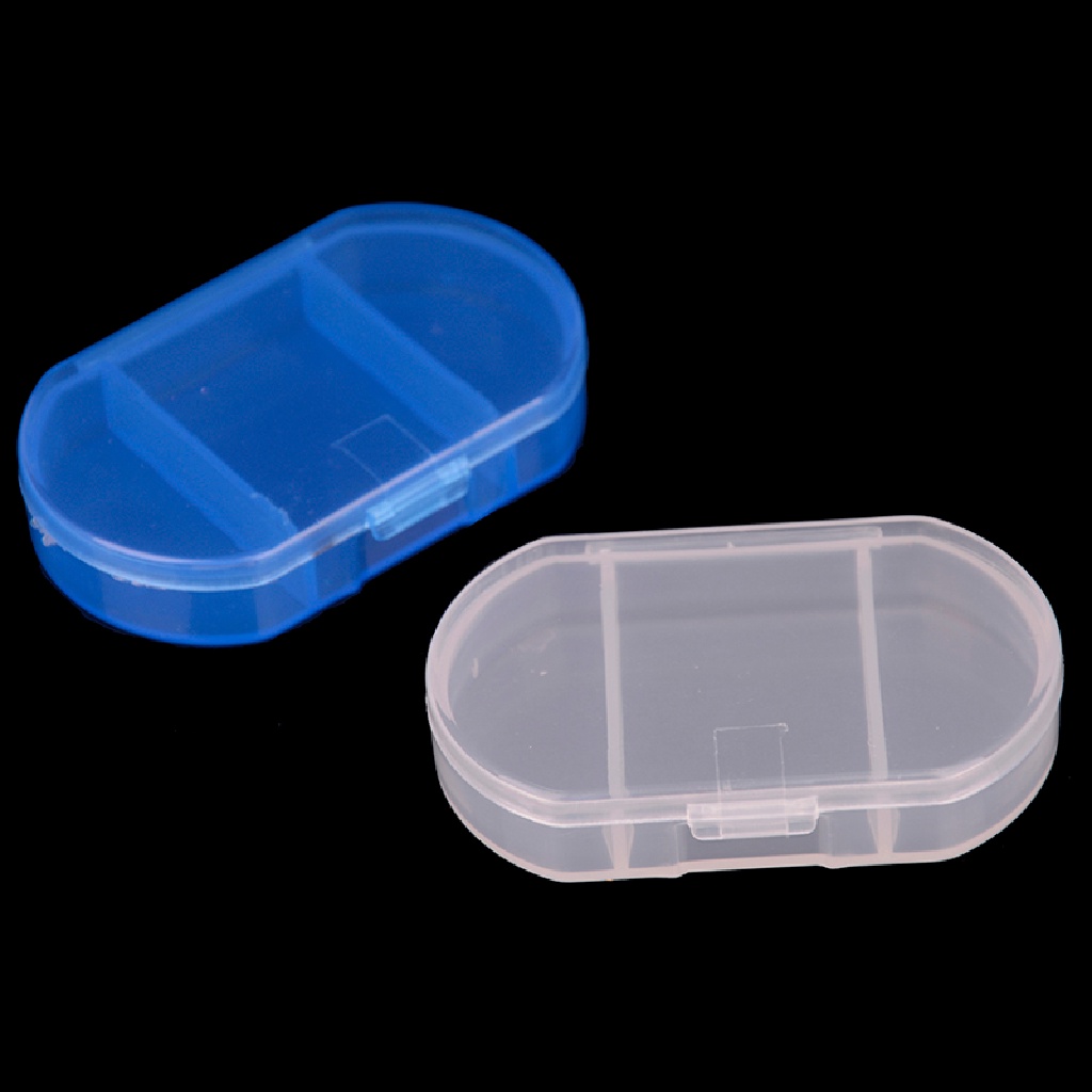 [Hàng mới về] Hộp đựng thuốc mini 3 ngăn rộng bằng nhựa tiện lợi cho du lịch