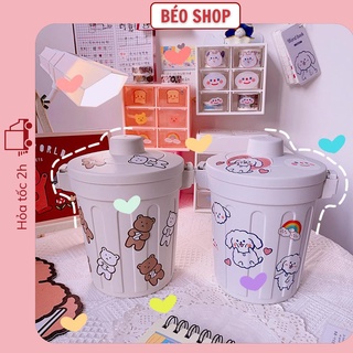 Thùng rác mini , hộp đựng đồ đa năng, đựng bút , đồ dùng cá nhân