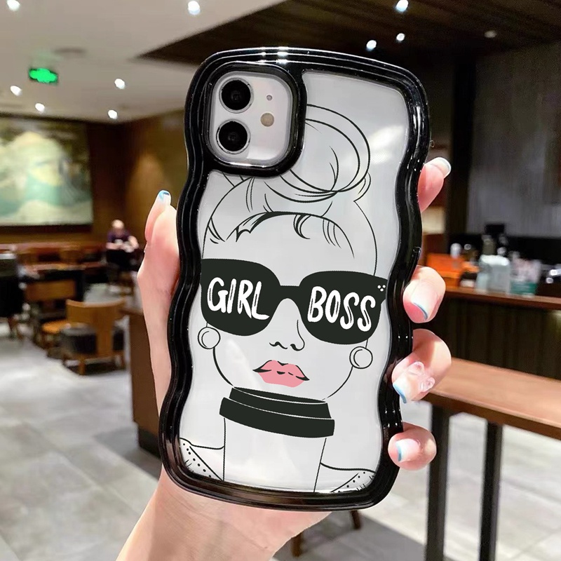 Suntaiho ốp lưng iphone Ốp điện thoại mềm trong suốt in họa tiết thích hợp cho iPhone 11 Pro 13 12 Pro Max X XS Max XR 7 8 Plus 13