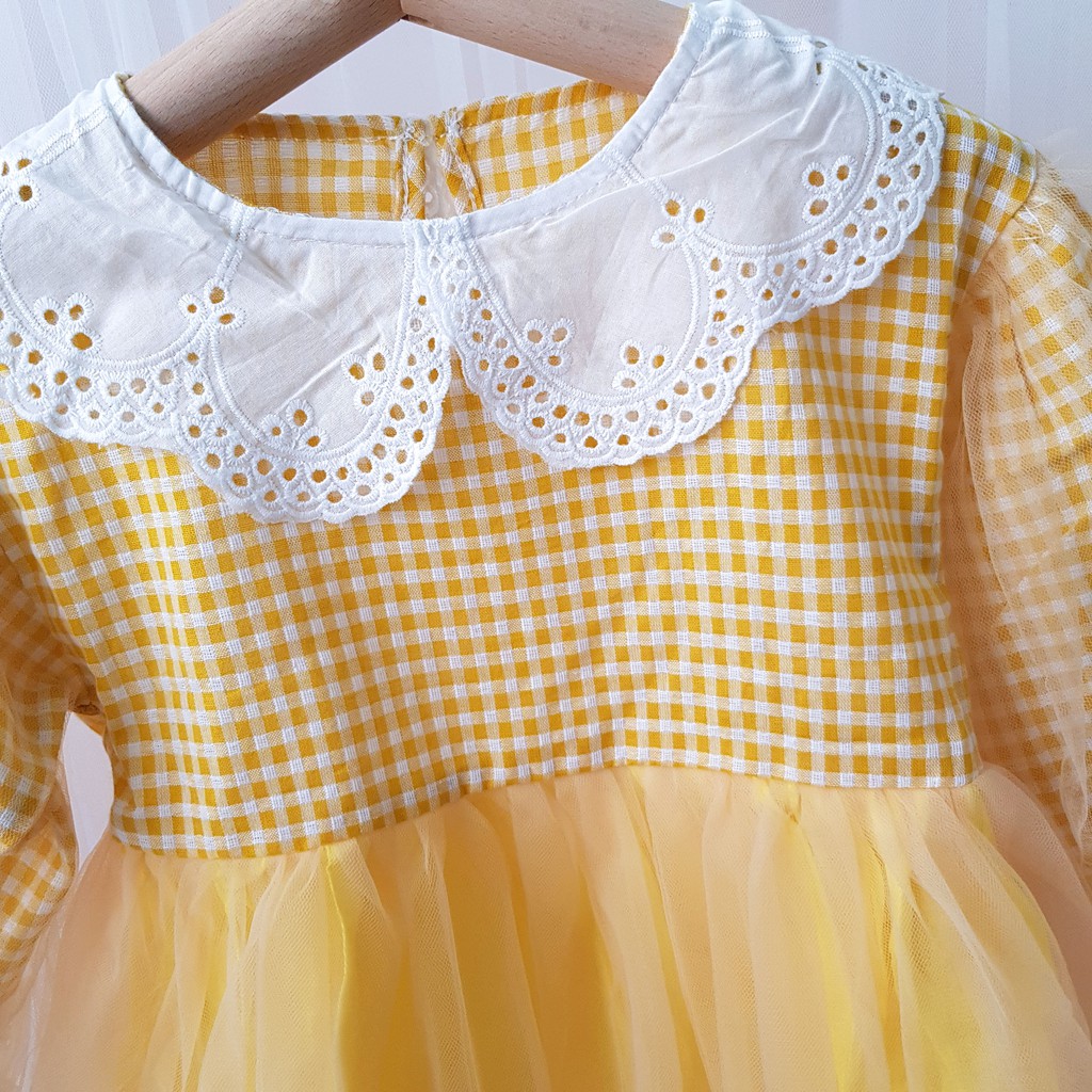 Váy babydoll công chúa xinh xắn cho bé gái 2 đến 3 tuổi