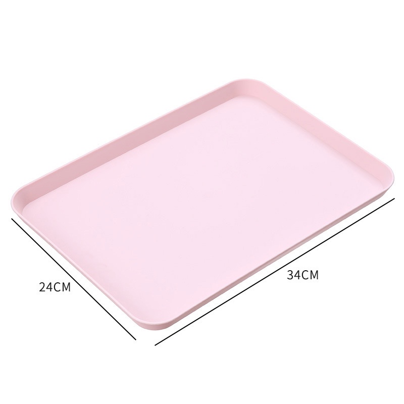 Khay đựng thức ăn OSSAYI chất liệu nhựa hình chữ nhật đa năng cho nhà bếp