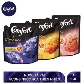 Nước xả vải Comfort Hương Nước hoa thiên nhiên túi 2,4L