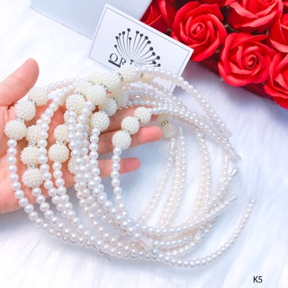 Băng đô phong cách Hàn Quốc thời trang ( 3 viên to) K5