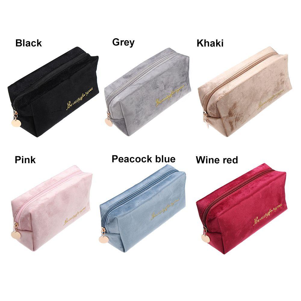 Túi Đựng Son Môi BORAG Velvet Mềm Mại