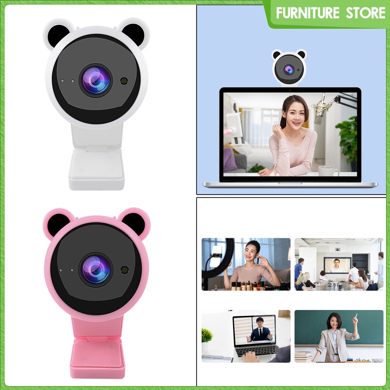 Webcam Hd 30fps Tích Hợp Micro Giảm Tiếng Ồn Tiện Dụng Cho Máy Tính / Laptop | BigBuy360 - bigbuy360.vn