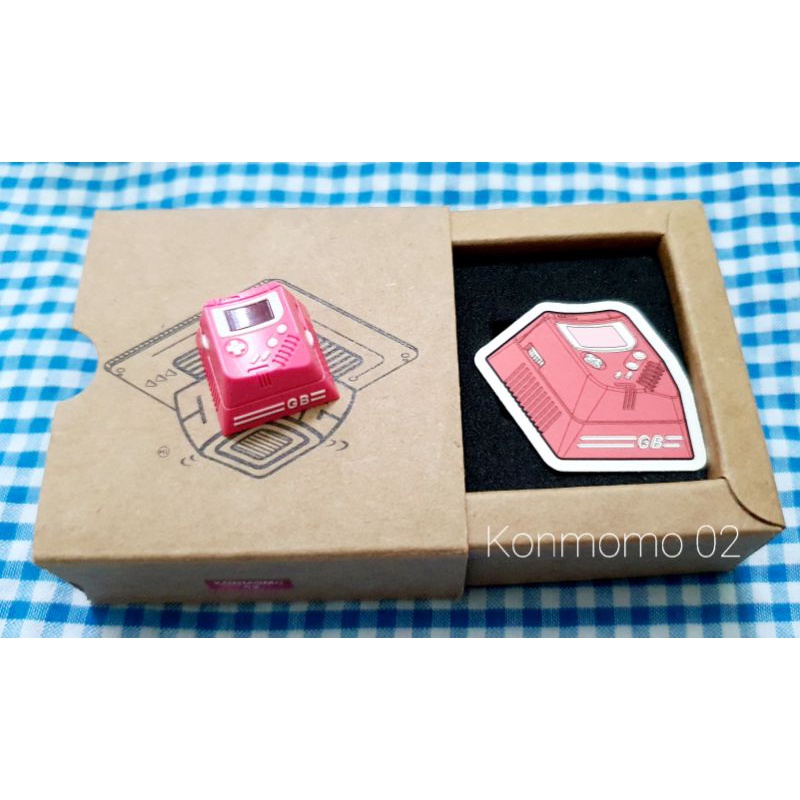 Keycap ZMKC mẫu mô phỏng máy chơi game GameBoy dành cho bàn phím cơ