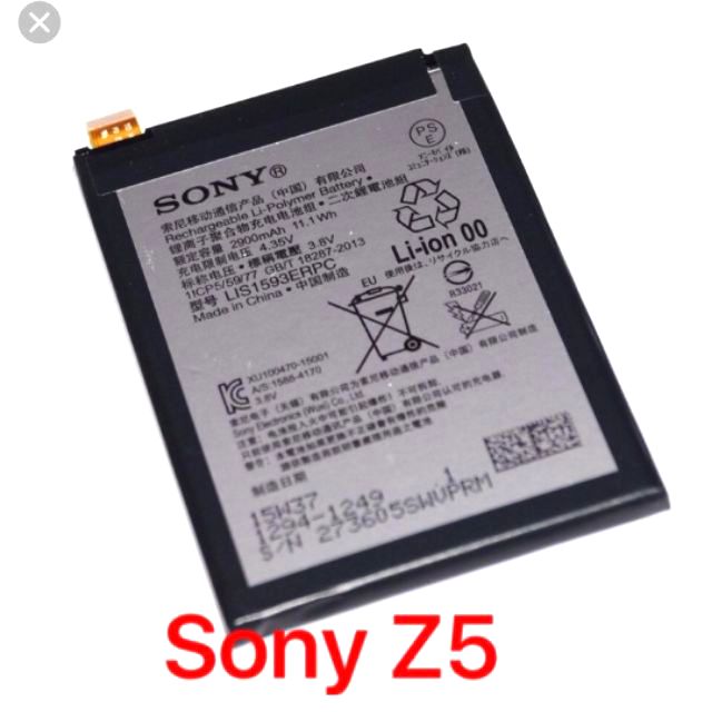 PIN SONY XPERIA Z5/ E6603/ E6653 xịn bảo hành 6 tháng đổi mới /KCLI12