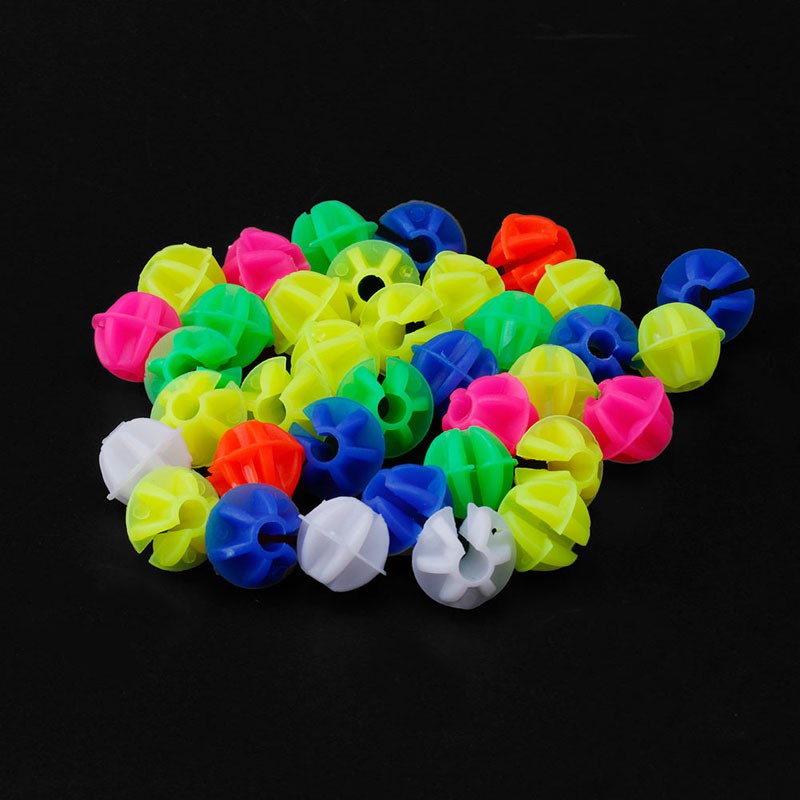 Set 36 Hạt Nhựa Nhiều Màu Sắc Trang Trí Căm Xe Đạp Cho Bé